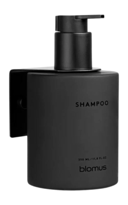 Blomus Kirei Zeepdispenser Smoke voor Shampoo Screw Cap 350 ml
