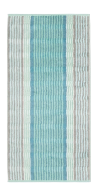 Cawö Noblesse Harmony Douchelaken Jade Stripes 80 x 160 cm