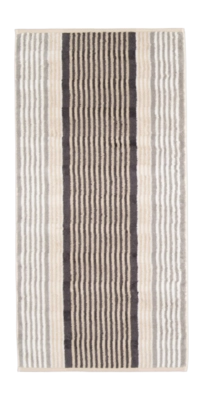 Cawö Noblesse Harmony Douchelaken Nature Stripes 80 x 160 cm