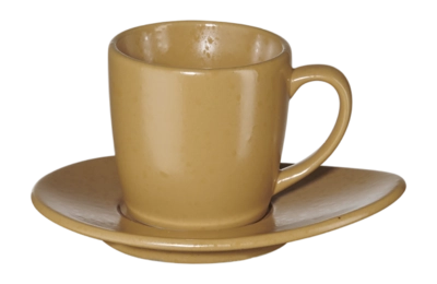 ASA Selection Cuba Espressokop met schotel Ocra Yellow Espresso 60 ml