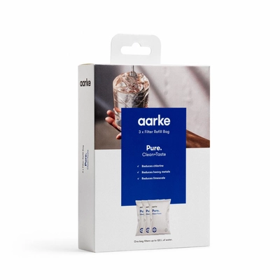 Aarke Filter Refill Filterkorrels Pure Set van 3