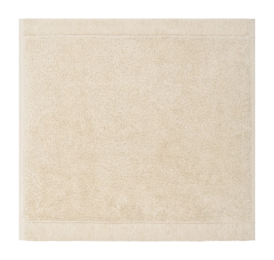 Cawö Lifestyle Uni Gezichtsdoekje Beige (Set van 6)