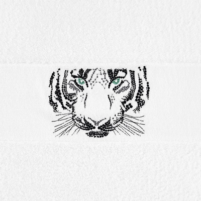 Abyss & Habidecor Tiger Handdoek 990 (55 x 100 cm)