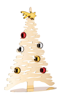 Alessi Bark for Christmas Kerstdecoratie Gold Plated 30 cm
