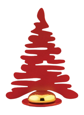 Alessi Barkplace Tree Kerstdecoratie Red (Set van 2)