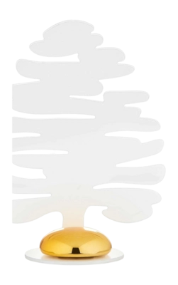 Alessi Barkplace Tree Kerstdecoratie White (Set van 4)