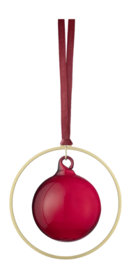 Blomus Kitai Kerstornament Gold / Port Ball (Set van 4)