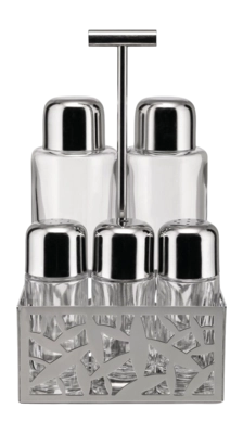 Alessi Cactus! Kruidenset Stainless Steel Mirror Polished (6-Delig)