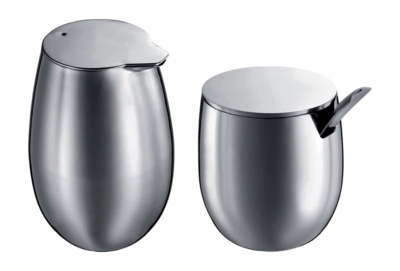 Bodum Columbia Melk en Suikerset Geborsteld RVS Set van 2