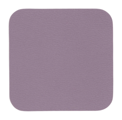 ASA Selection Leather Optic Onderzetter Lavande 10 cm (Set van 4)