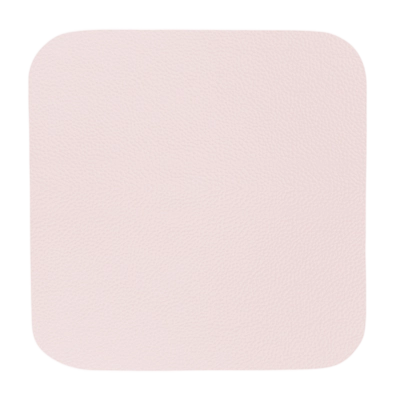 ASA Selection Leather Optic Onderzetter Rosepowder 10 cm Set van 4