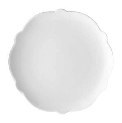 Alessi Dressed Side Plate White Porselein 20,5 cm Set van 4