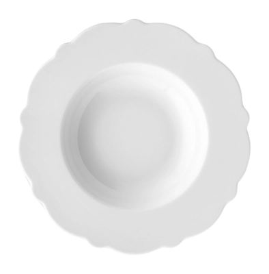 Alessi Dressed Soepbord White Porcelain 23,3 cm (Set van 4)