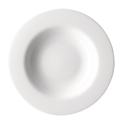 Alessi PlateBowlCup Soepbord White Porcelain 22 cm Set van 4