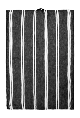 ASA Selection Kitchen Textiles Theedoek Grey Columns 50 x 70 cm