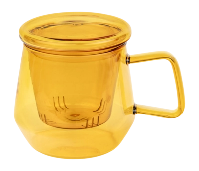 Bredemeijer Tea For One Livorno Theeglas Amber 290 ml
