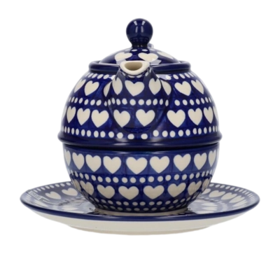 Bunzlau Castle Blue Valentine Theepot Tea for One (600 ml)