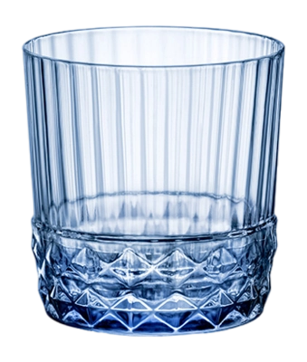 Bormioli Rocco America '20s Tumbler Blauw Sapphire 370 ml (Set van 6)