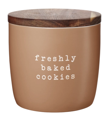 ASA Selection Hey! Voorraadpot Brown Freshly Baked Cookies 15 x 14,5 cm