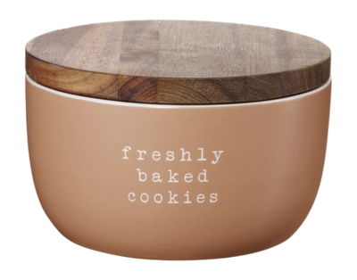 ASA Selection Hey! Voorraadpot Brown Freshly Baked Cookies 15 x 9 cm
