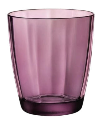 Bormioli Rocco Pulsar Waterglas Paars 300 ml (Set van 6)