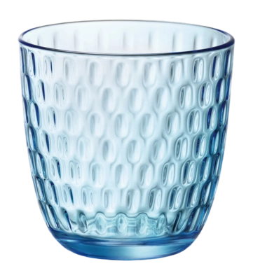 Bormioli Rocco Slot Waterglas Blauw 290 ml (Set van 12)