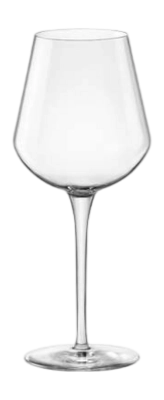 Bormioli Rocco Inalto Uno Wijnglas Small 380 ml (Set van 6) Geschikt voor witte en rode wijn